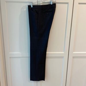 Theory dark grey preowned, rarely worn, size 10, good wool blend pant.